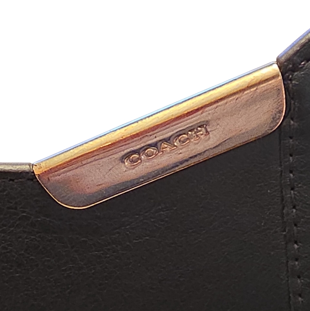 Coach Seneca Women’s Leather Bootie In Chestnut Brown Heel Size 10B - Picture 6 of 8